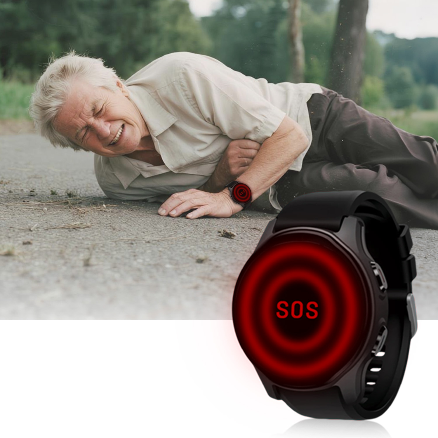 Fall Detection Watch - new 4G GPS Navigation Smart Watch