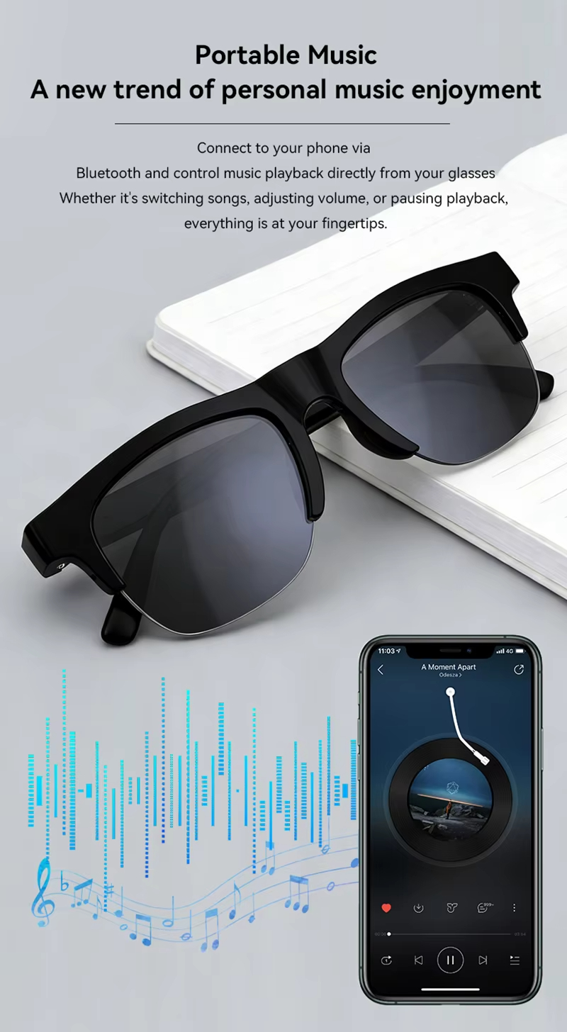 8K Smart AI Glasses 2400MP Tra - Smart Glasses Lens recension och pris