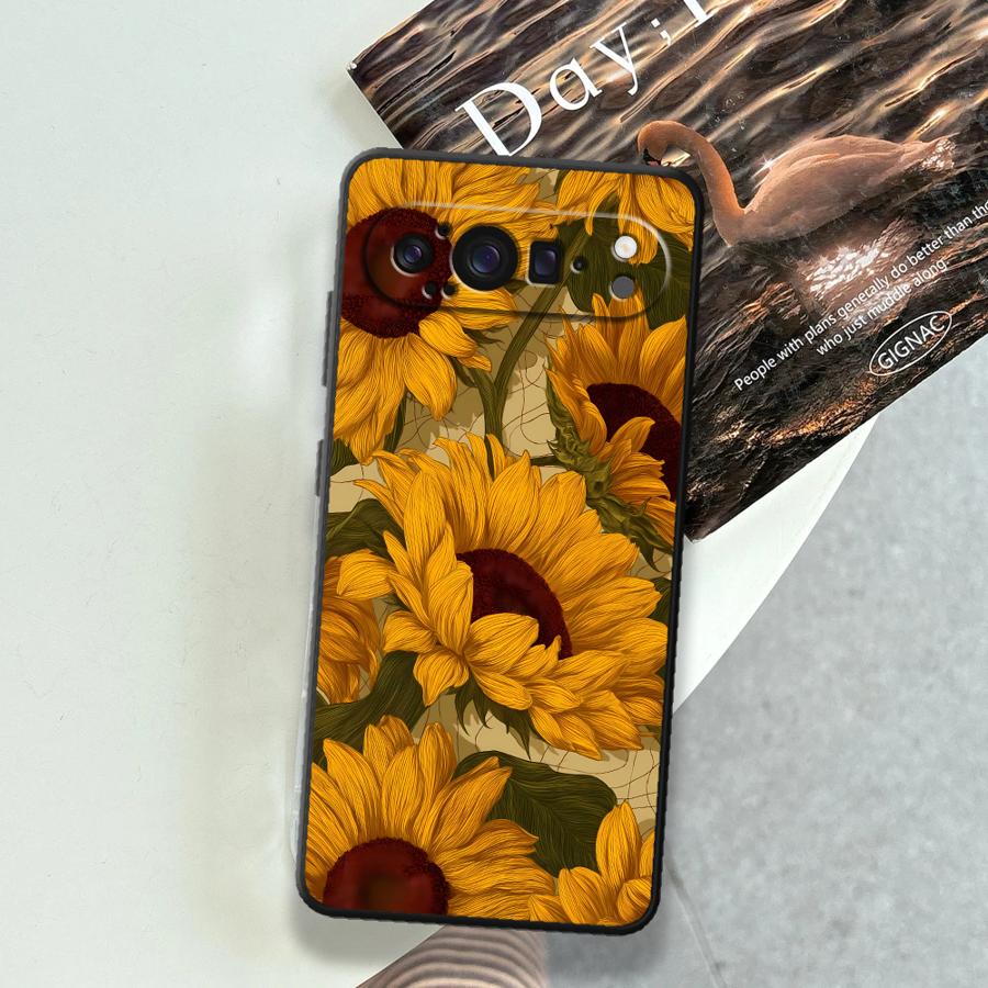 Sunflower Sea Funda Phone Cove - Google Pixel 9 recension och pris