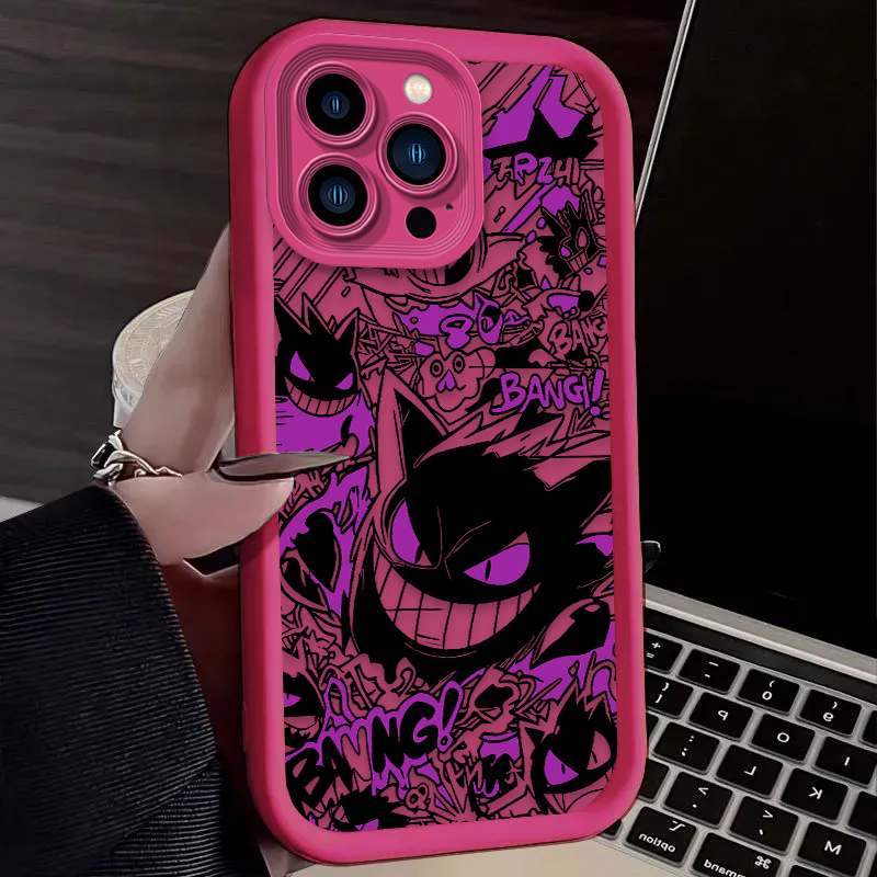 P-Pokemon Gengar Graffiti Phon - Apple Iphone 16 recension och pris