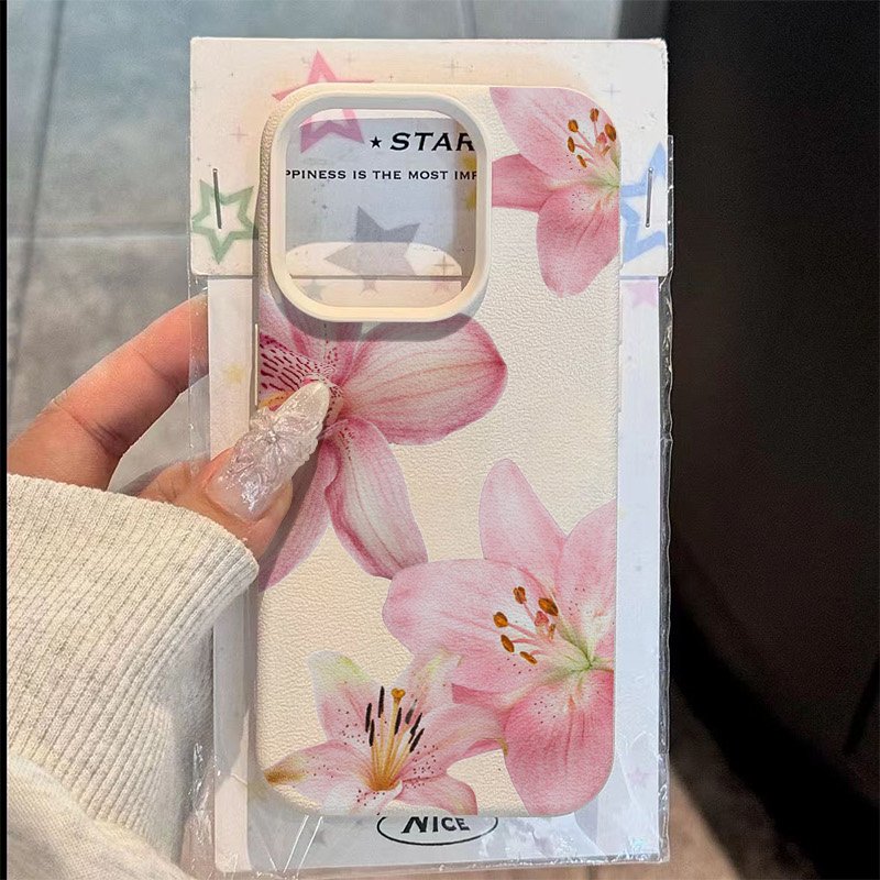 Pink Lily Lychee Texture Phone - Samsung Galaxy A55 recension och pris